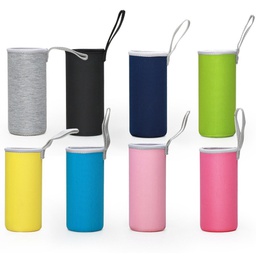 Colorful Neoprene Water Cup Holder / Glass Bottle Cover