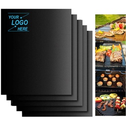 [S0601000093] Set of 2 No Stick Teflon BBQ Grill Mats / Set of 2 BBQ Mats