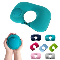 U-Shaped Inflatable Travel Neck Pillow