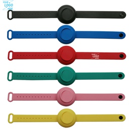Hand Sanitizer Bracelet Wearable Silicone Wrist band