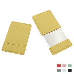 [S0502000261] Credit Card Sized Stainless Steel Mirror / Pocket Mirror