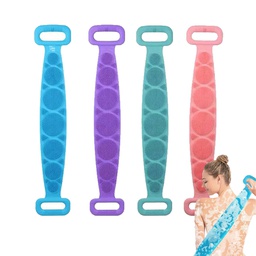 Massage Back Artifact Silicone Pull Back Strip Bath Towel
