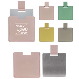[S0502000263] Credit Card Sized Stainless Steel Mirror / Mini Mirror