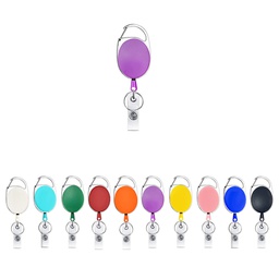 [S0600000712] Telescopic Buckle/ Plastic Easy To Pull Buckle Badge Hanging