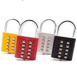 Button Combination Security Padlock Digital Lock for blind