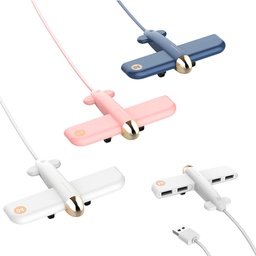 [S0801060012] Airplane Shaped 4-Port USB Hub