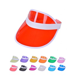 Transparent PVC Sun Visor / Clear PVC Sun Visor