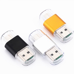 金属TF卡读卡器 type-c转USB 多功能OTG/转接头 /读卡器