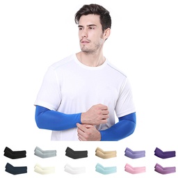 Outdoor Sports Compression Cooling Arm Finger Sleeves