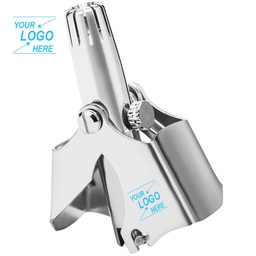 [S0500000714] Stainless Steel Nose Hair Trimmer/ Manual Nasal Hair Trimmer