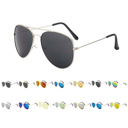 Colorful Aviators  Retro Sunglasses