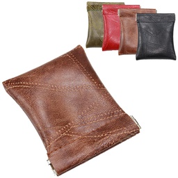 Leather ID Coin Wallet