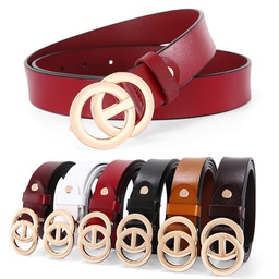 Cowhide Ladies Fashion Belt