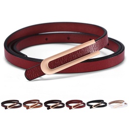 Cowhide Ladies Fashion Belt