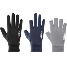 Ice Silk Sunscreen Gloves     