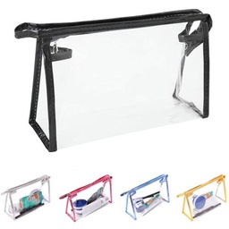 Fashion Toiletry Cosmetic Bag - Transparent