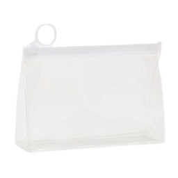 [S1001000049] 透明EVA立体袋化妆品包装袋EVA折底袋礼品包装袋圆圈拉环拉链袋