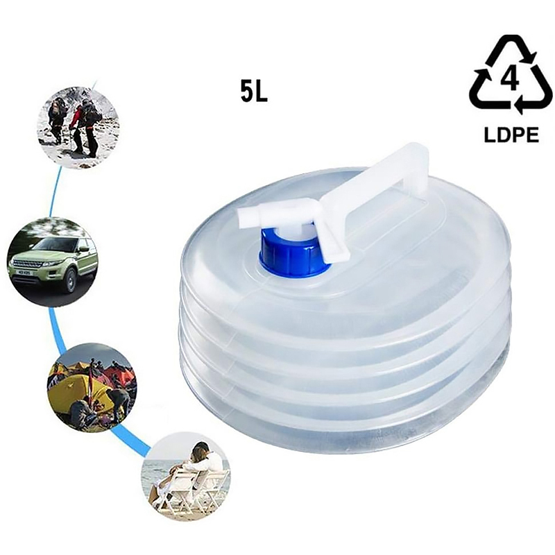 5L Collapsible Water Buckets/ Folding Water Container
