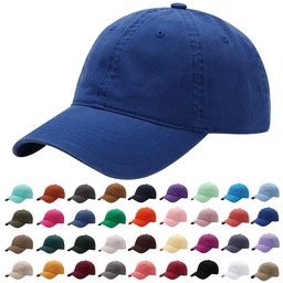 Cotton Constructed Baseball Cap with Buckle adjuster