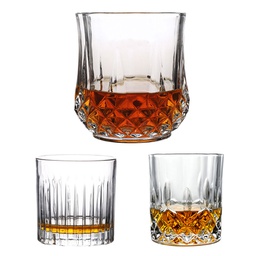 [S0502000288] Transparent Lead-Free Whiskey Glass