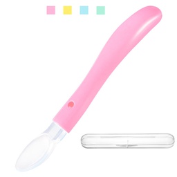 Baby Silicone Training Spoon feeding soft spoon