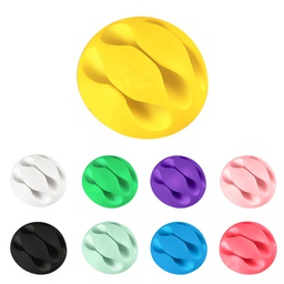 Soft Silicone Cord Wrap Earphone Organizer
