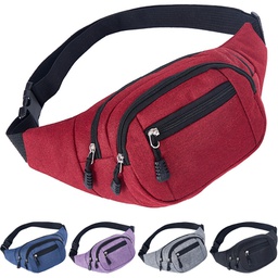 [S1301000061] Canvas Fanny Pack