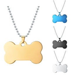 Bone Shaped Pet ID Tag