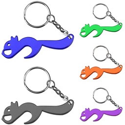 [S0502090084] Squirrel Shaped Bottle Opener  With Key Holder