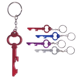 Key shape bottle opener keychain