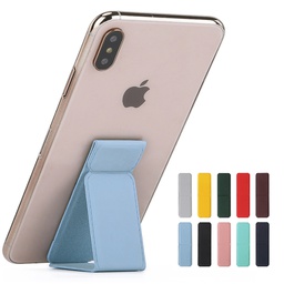 PU Leather Functional Cell Phone Grip Stand