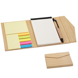 [S0903000004] Eco Handy Notebook with Sticky Notes and Flags