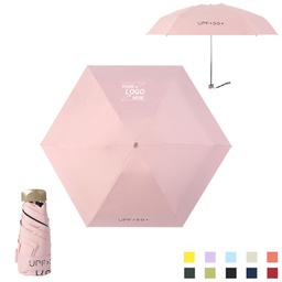 UV Mini Compact Folding Umbrella