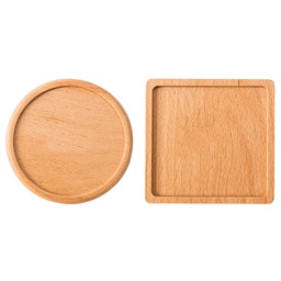 [S0502000313] Square Wooden tray