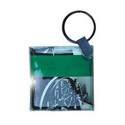 [S0103030096] Custom PVC Square-shaped LED Keychain