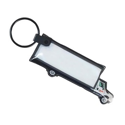 [S0103030100] Light Up Truck PVC LED Keychain